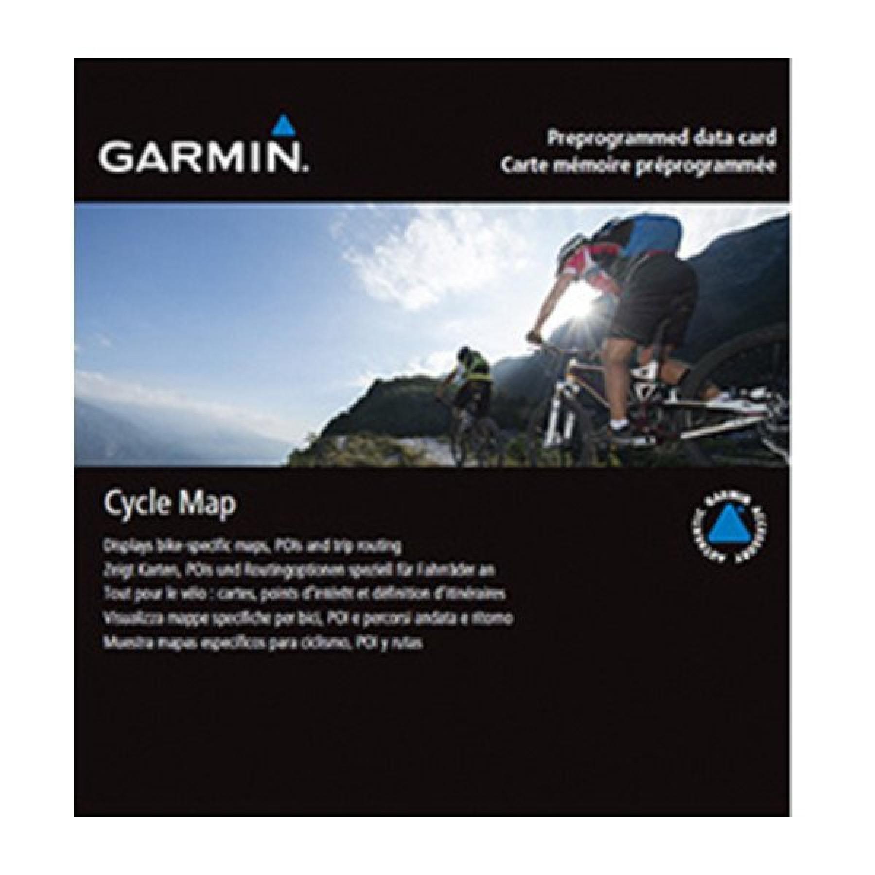 Microsd/sd card Garmincycle map eu