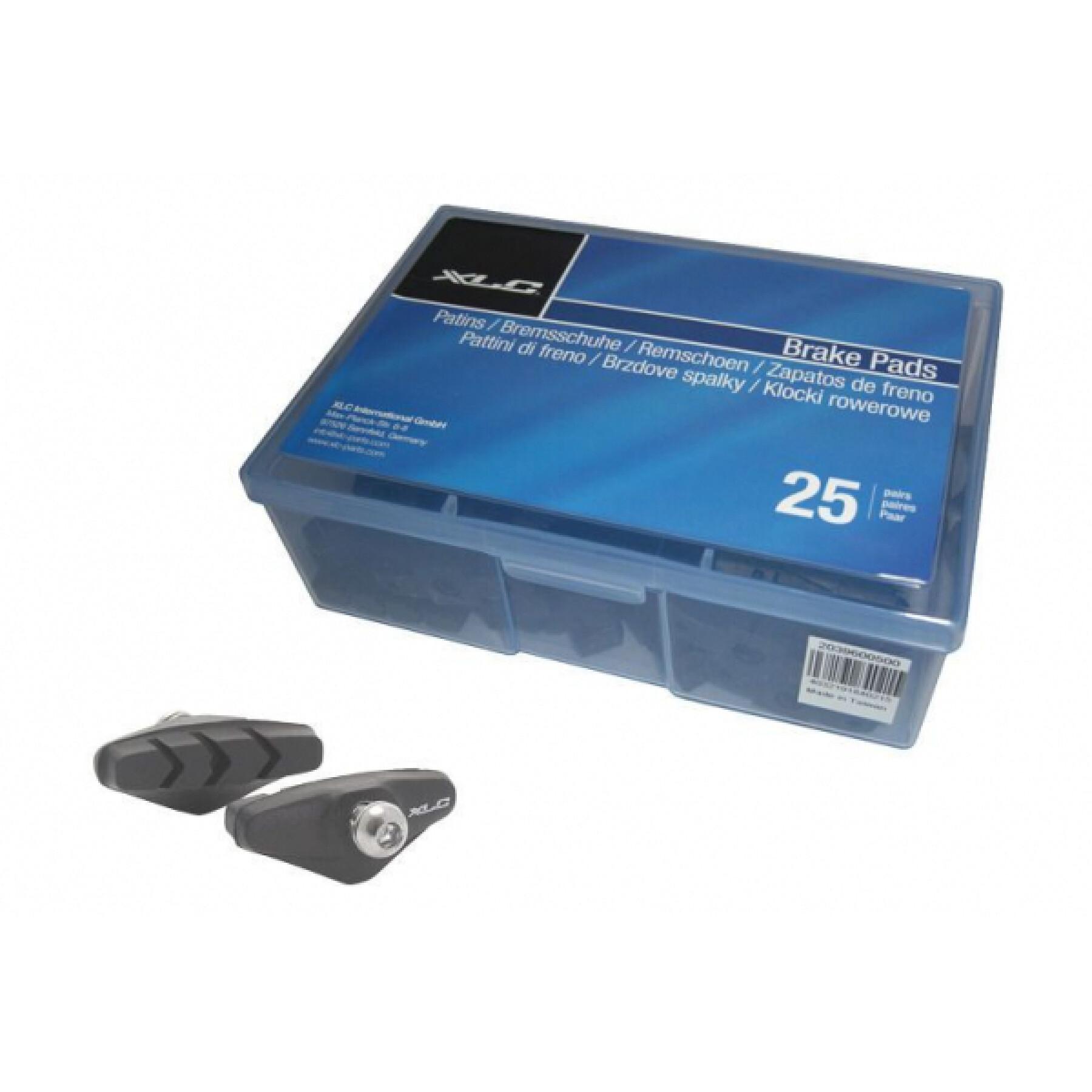 Set of 25 brake pads XLC BS-R01