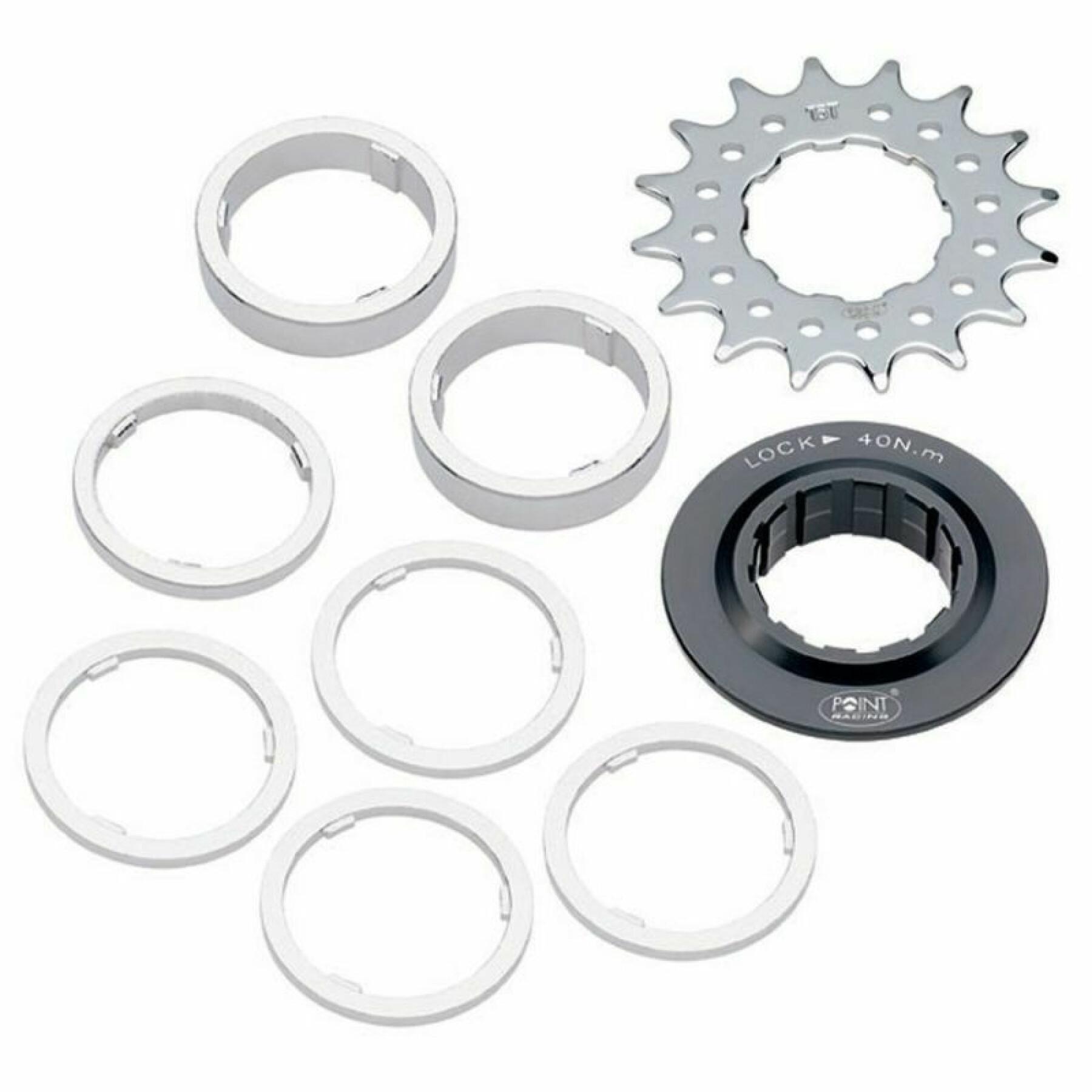 Sprocket with spacers Point 1v 13T