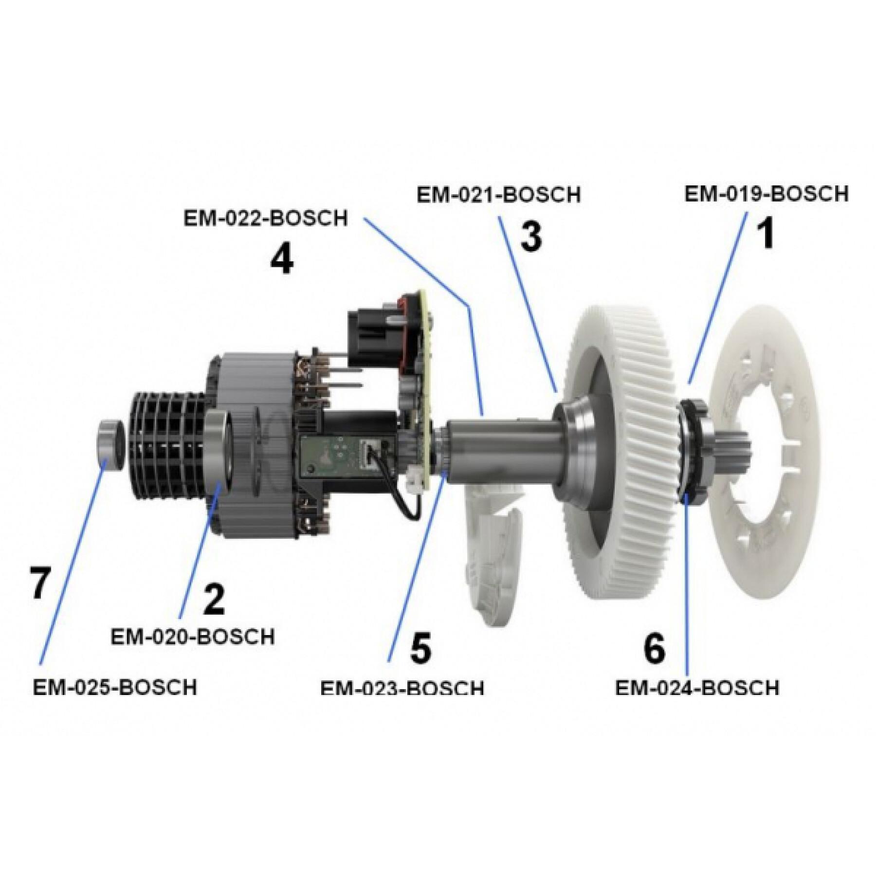 Bearing kit for motor Black Bearing Bosch Generation 3