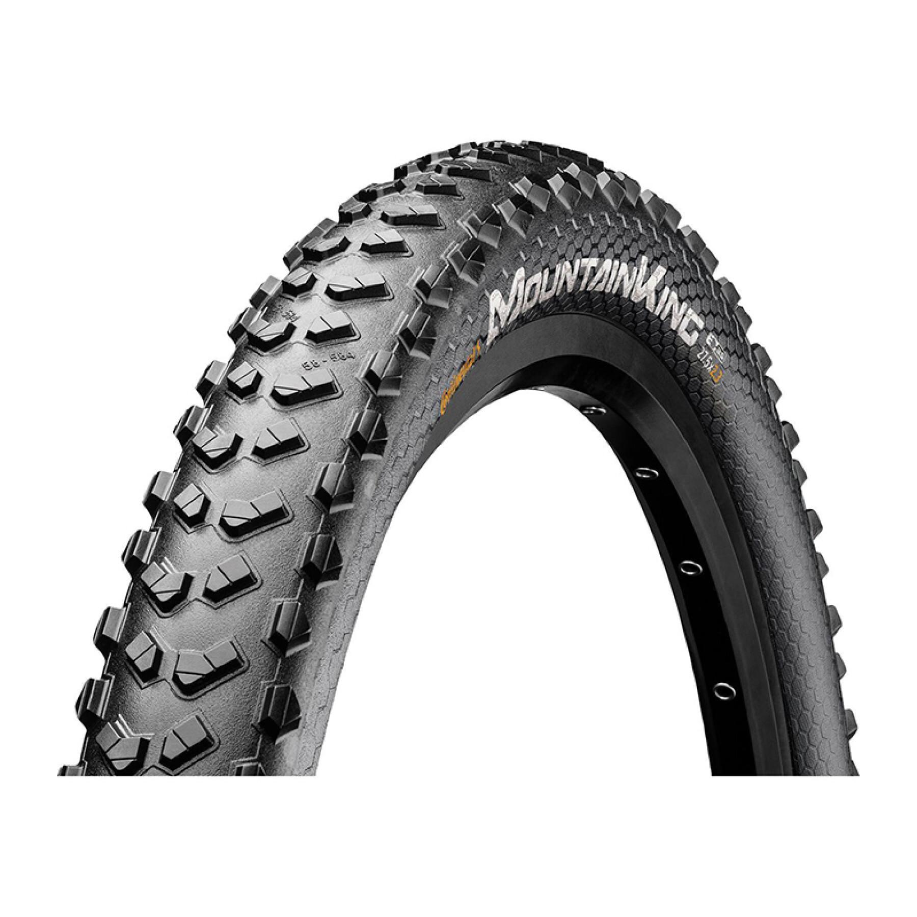 Rigid mountain bike tire with reflective Continental Mountain King 58-559