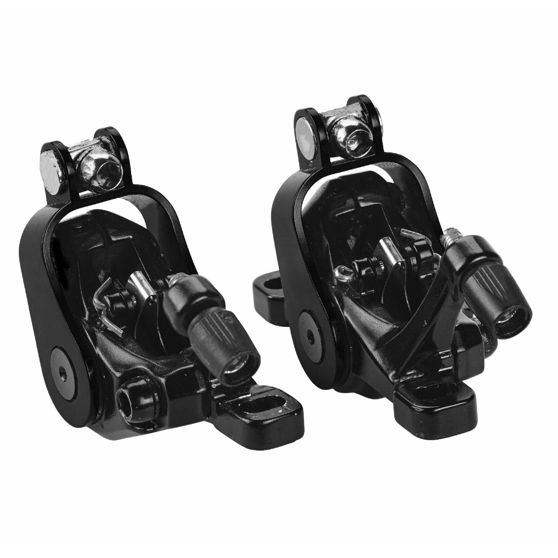 Double mechanical brake caliper pistons right and left Elvedes