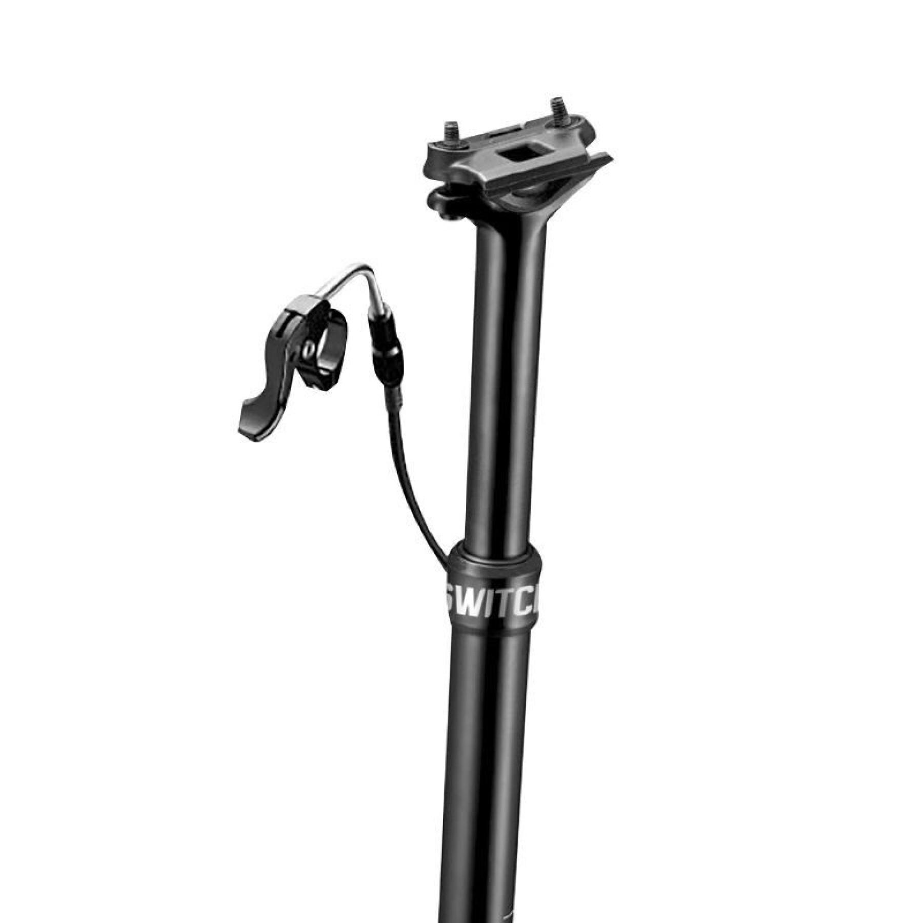 Adjustable saddle post by internal cable with aluminum center fixing Gist Switch SW-125