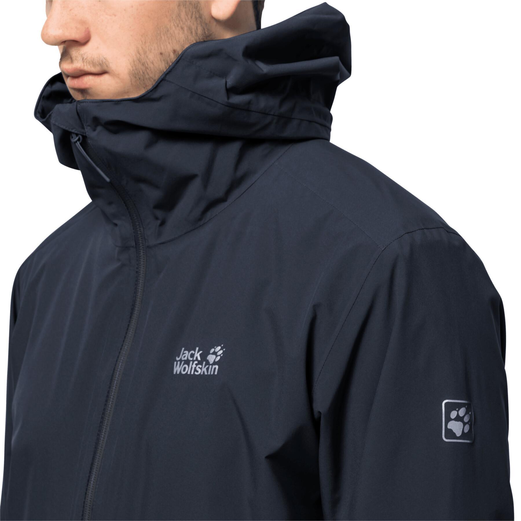 Waterproof jacket Jack Wolfskin Pack & Go Shell