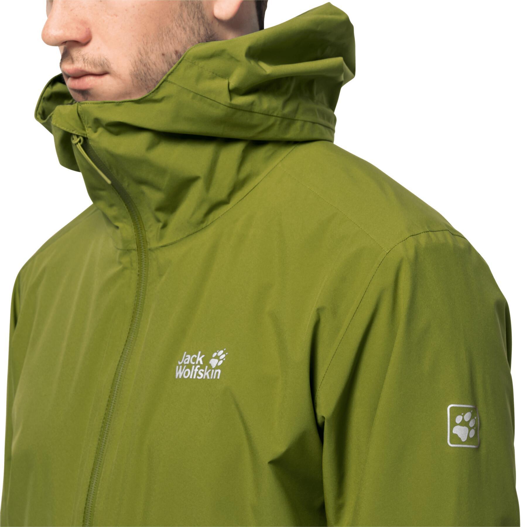 Waterproof jacket Jack Wolfskin Pack & Go Shell