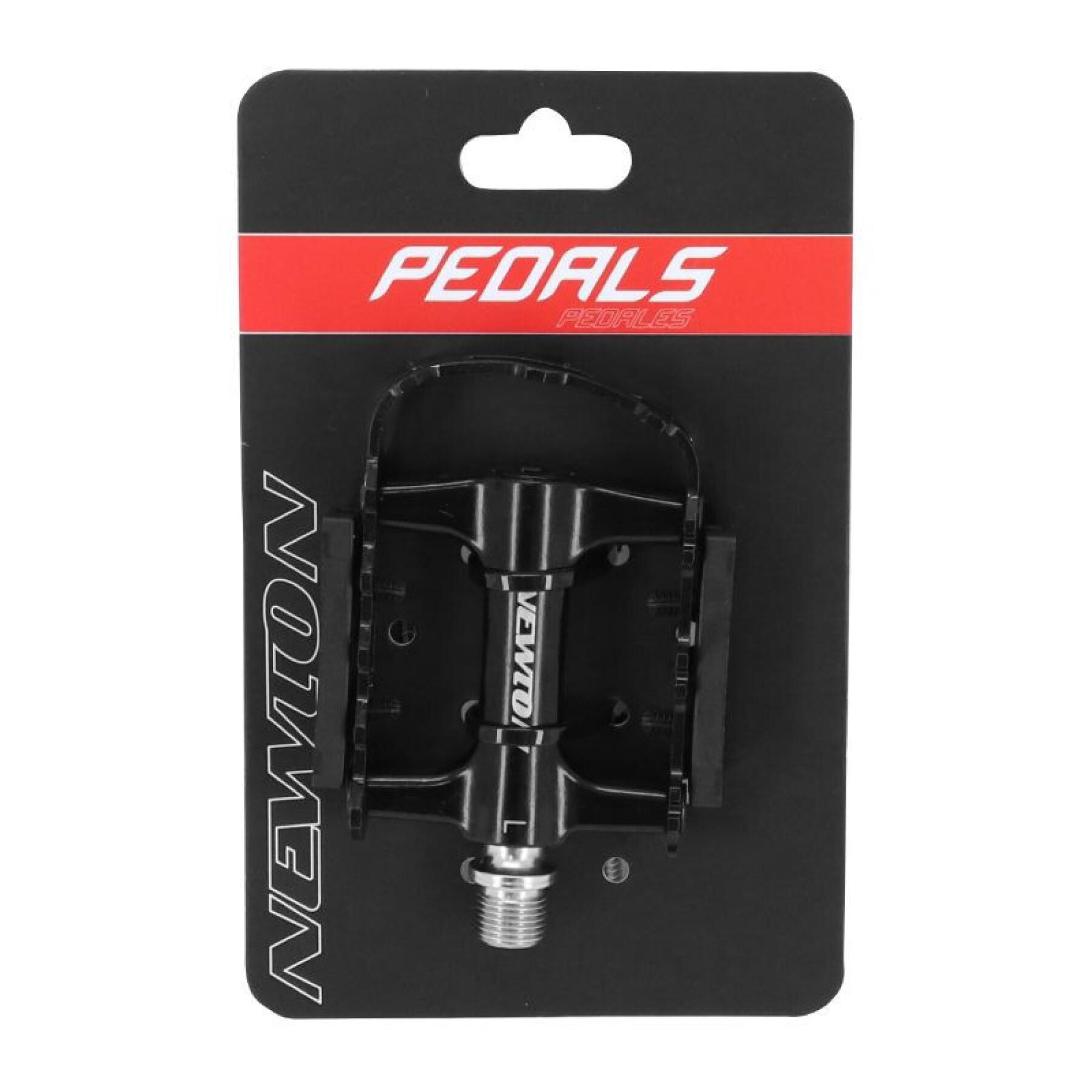 Bicycle pedals sealed bearing aluminum body and cage Newton Premium 9-16"