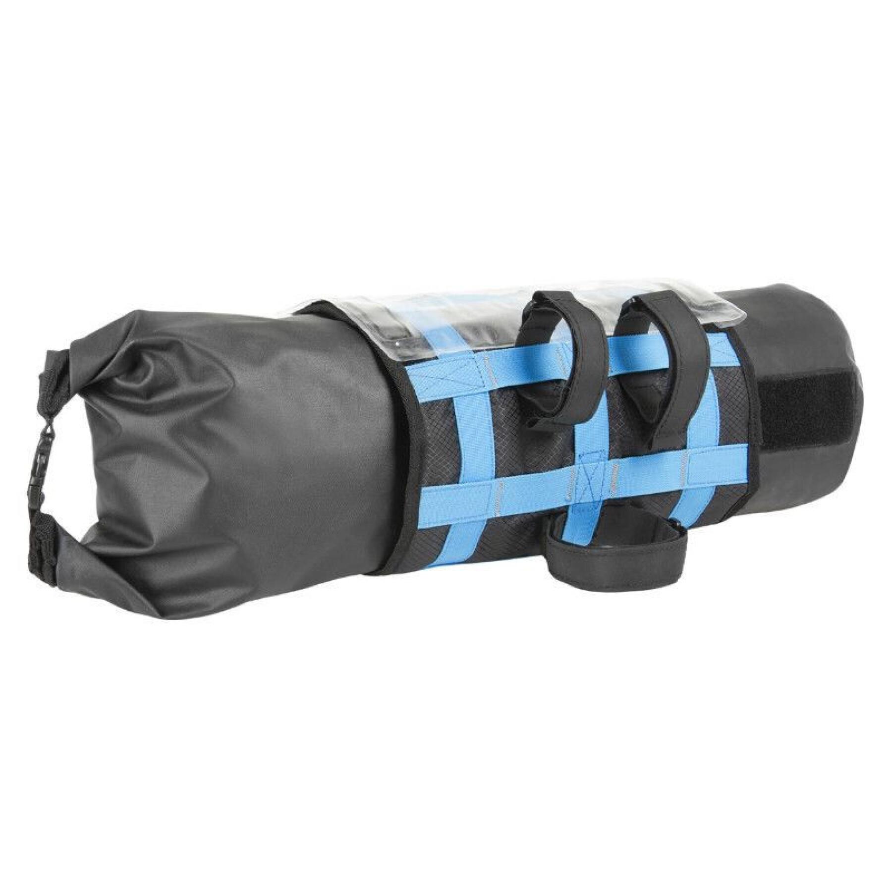 Waterproof bicycle handlebar bag with velcro fastening and card holder P2R 20 x 15 x 12 cm