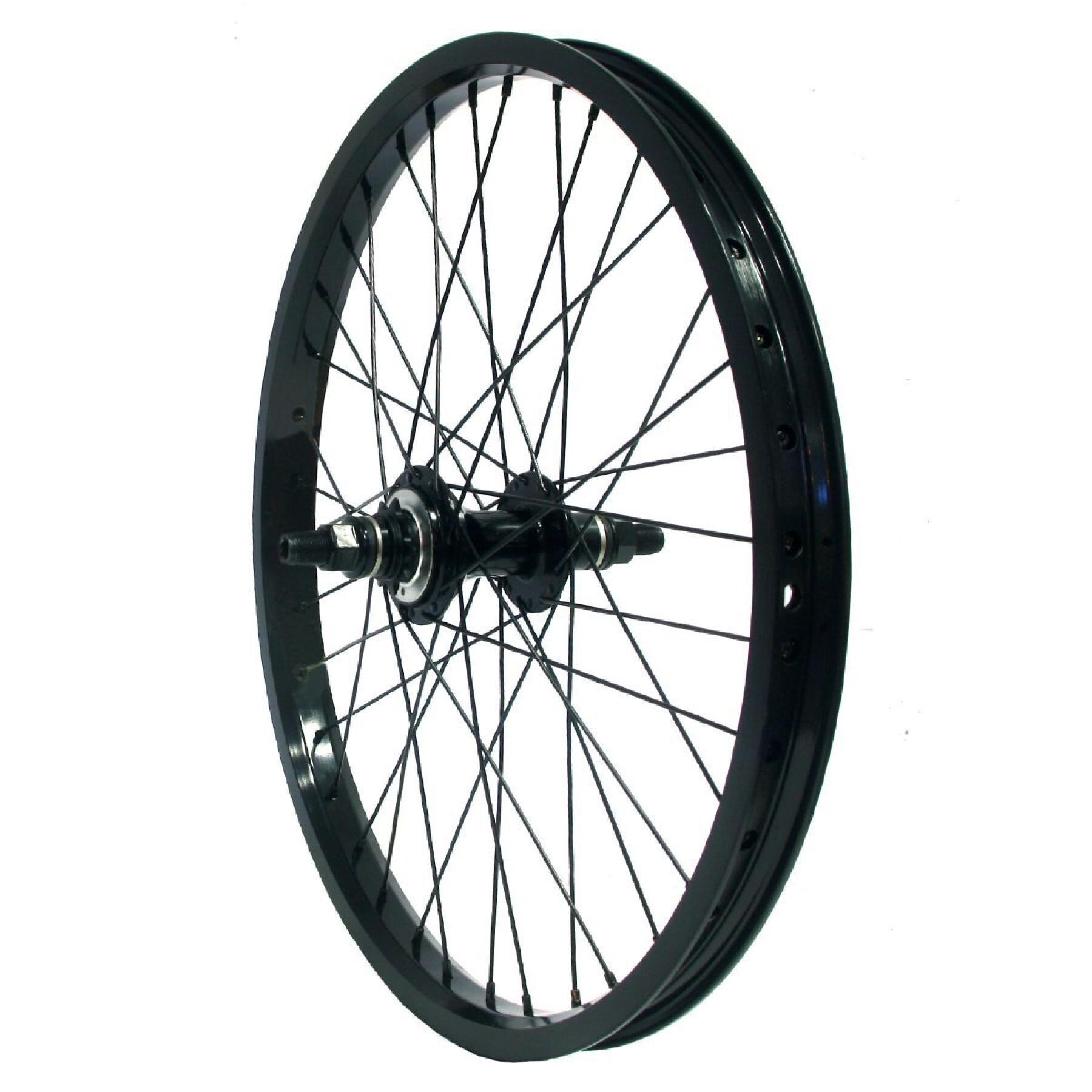 Rear bicycle wheel Position One