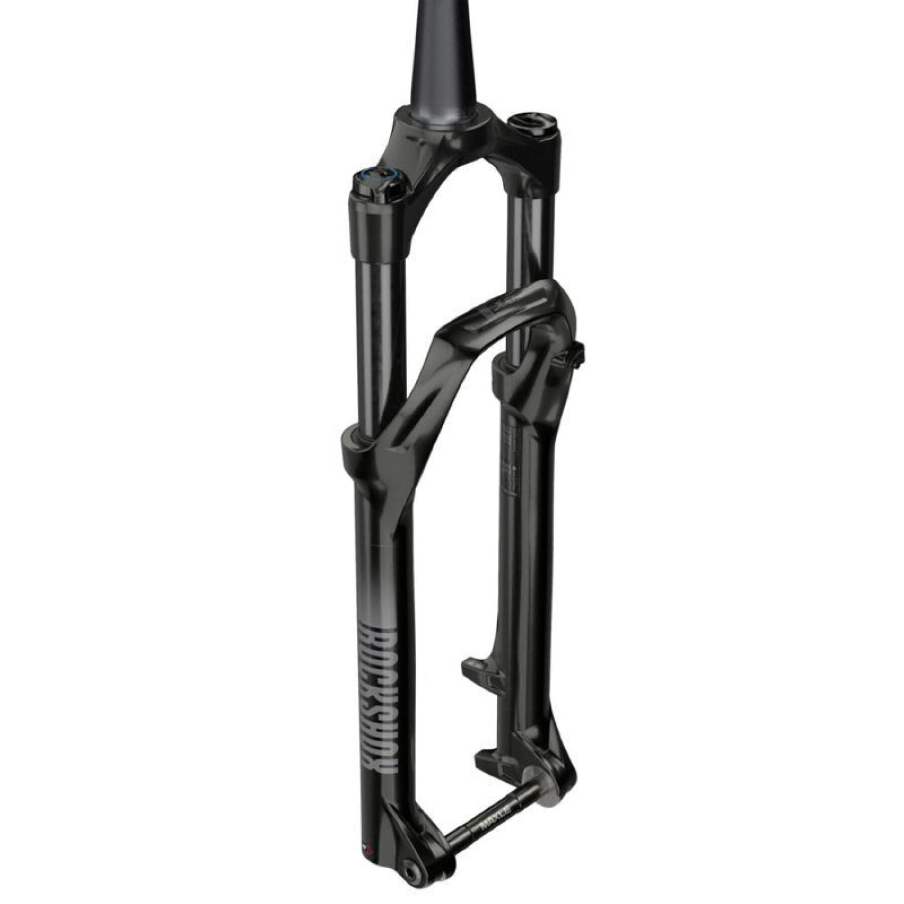 Solo air fork for disc brake smooth tapered pivot 1"1-8-28,6 for boost thru axle 15x110 external adjustable-blockable deb. 120mm Rockshox Judy