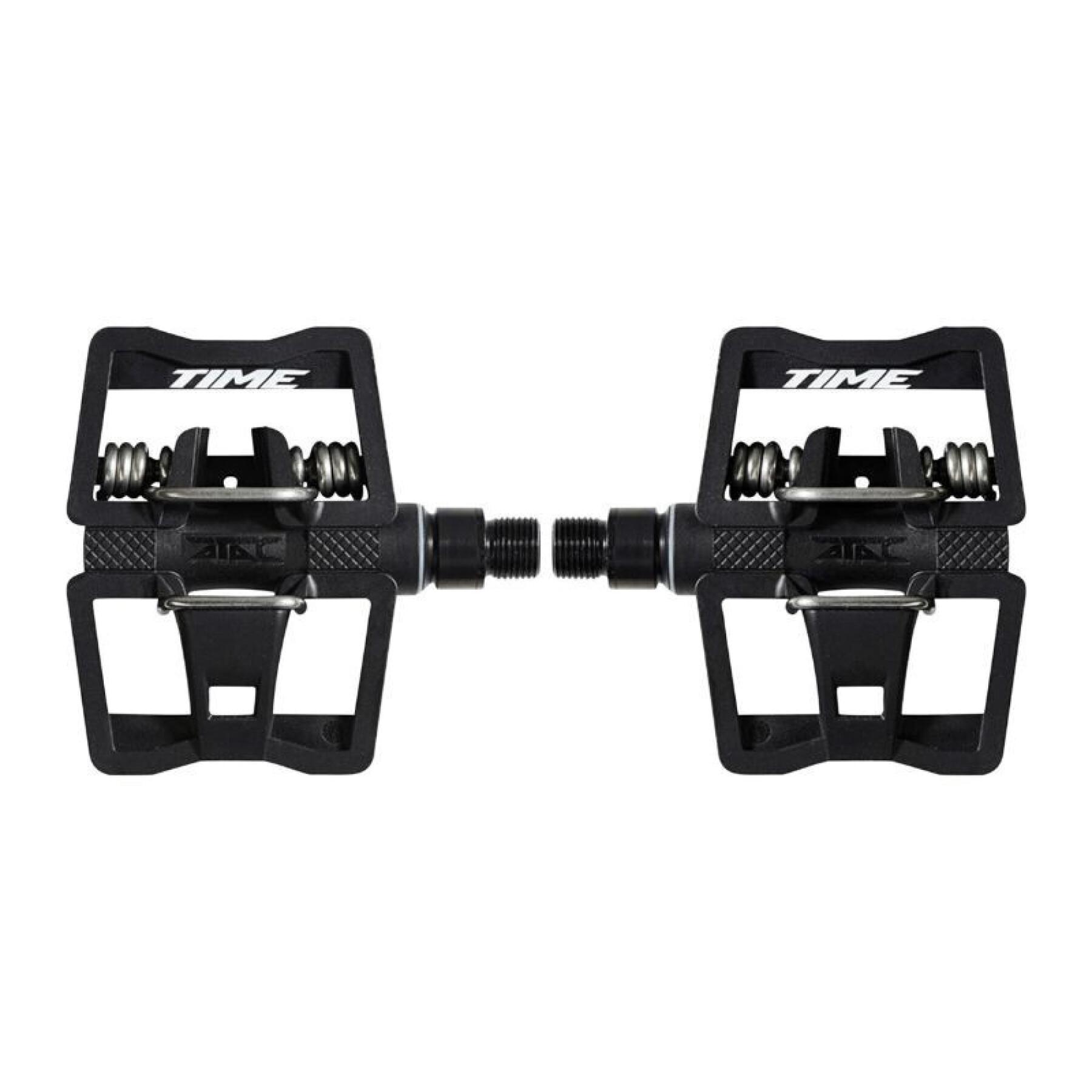 Pedals city-vtt automatic versatile wedges atac one side automatic and one side standard TIME link hybrid