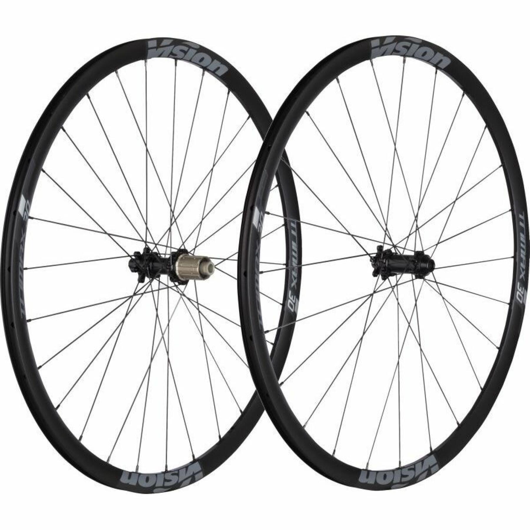 Disc wheels with tyres Vision Trimax 30s center lock sh11 v19