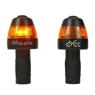 Fixed turn signals for bike-scooter Cycl winglights