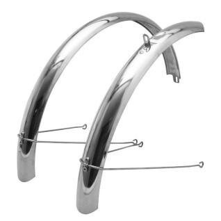 Pair of stainless steel mudguards delivered with set of rods P2R 26-650B