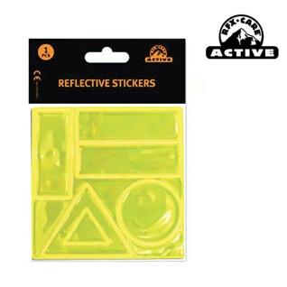 Sheet of 6 multi-support and reflective stickers Rfx Care