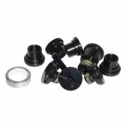 Set of 5 screws and 5 nuts for tray Campagnolo super record record-chorus