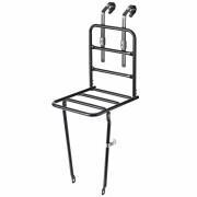 Front luggage rack with lighting attachment + adjustable rod Basil