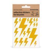 Lightning bike reflective stickers kit Bookman