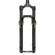 Black solo air fork for disc brake smooth tapered pivot 1"1-8-28,6 for through axle 15x100 external adjustable-blockable deb. 120mm Rockshox Recon