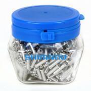 Pack of 500 pieces of brake cable ends Shimano